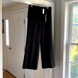 NWT LOFT HIGH WAIST ( straight through hip) TROUSER SZ 6. Black.